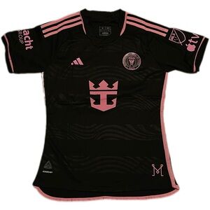 Inter Miami FC Lionel Messi adidas Black 2024 La Noche Player Jersey